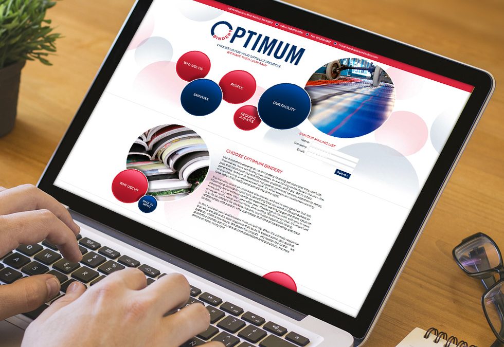 Optimum Bindery Website